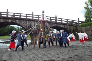 石橋　秋のお祭り1