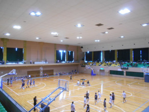 中学生ﾊﾞｽｹｯﾄﾎﾞｰﾙ交流大会1